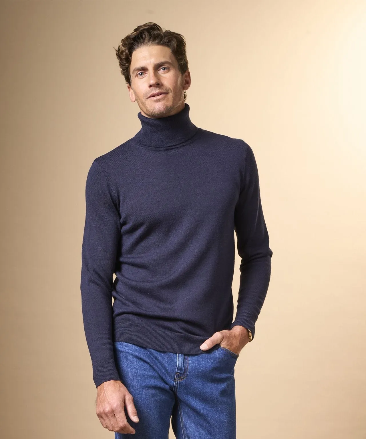 Warm Thermal Roll Neck Sweater