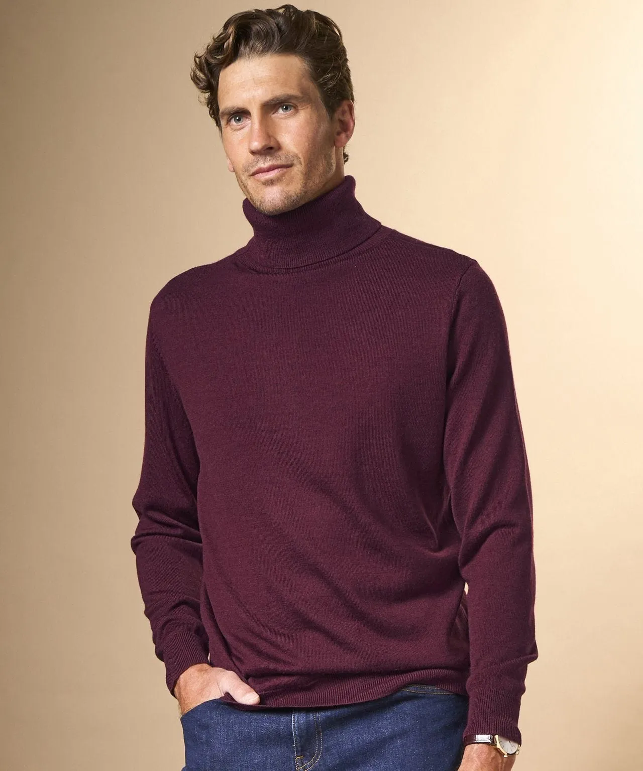 Warm Thermal Roll Neck Sweater