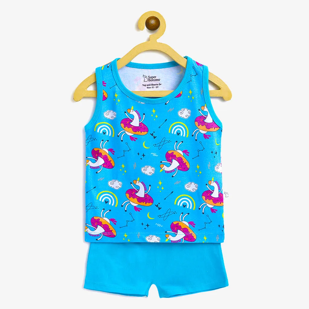 Dancing Dreams Top and Shorts Set for 2-4 Year Olds