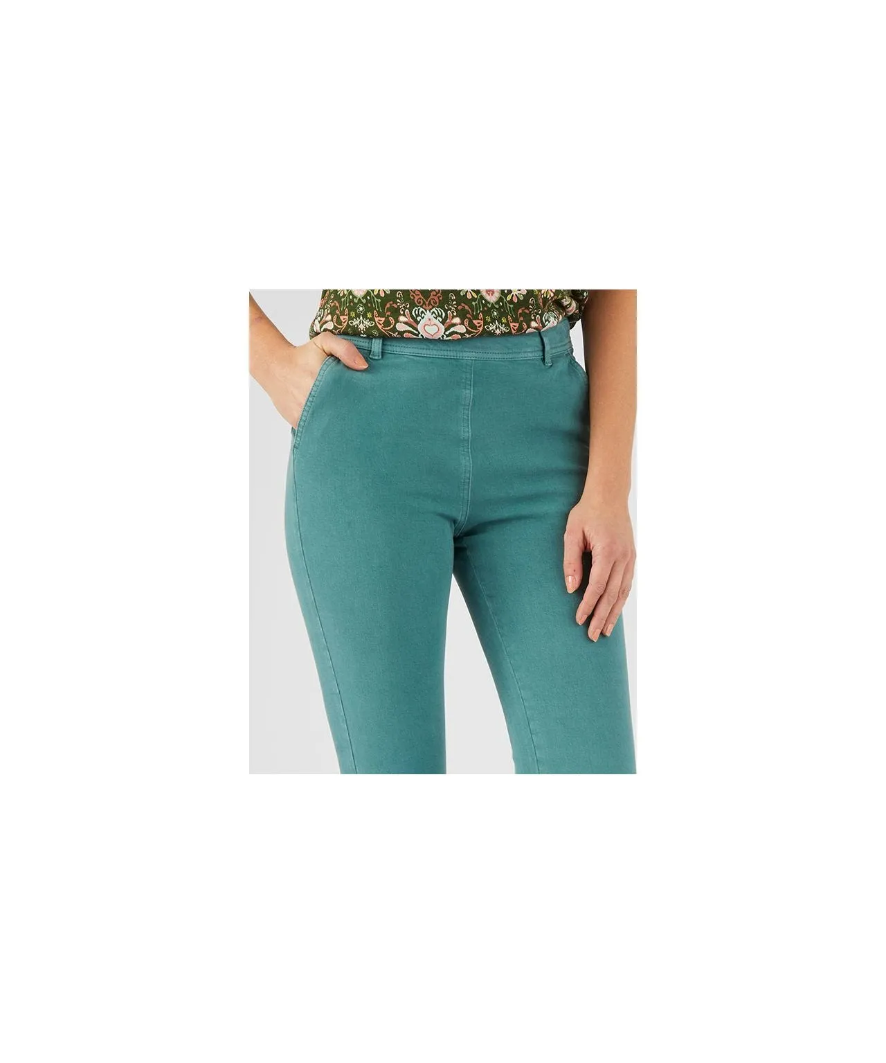 Cotton Rich Two-way Stretch Trousers