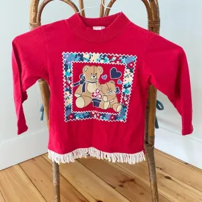 Vintage Susan Carol Red Teddy Bear Shirt 4T USA - eBay