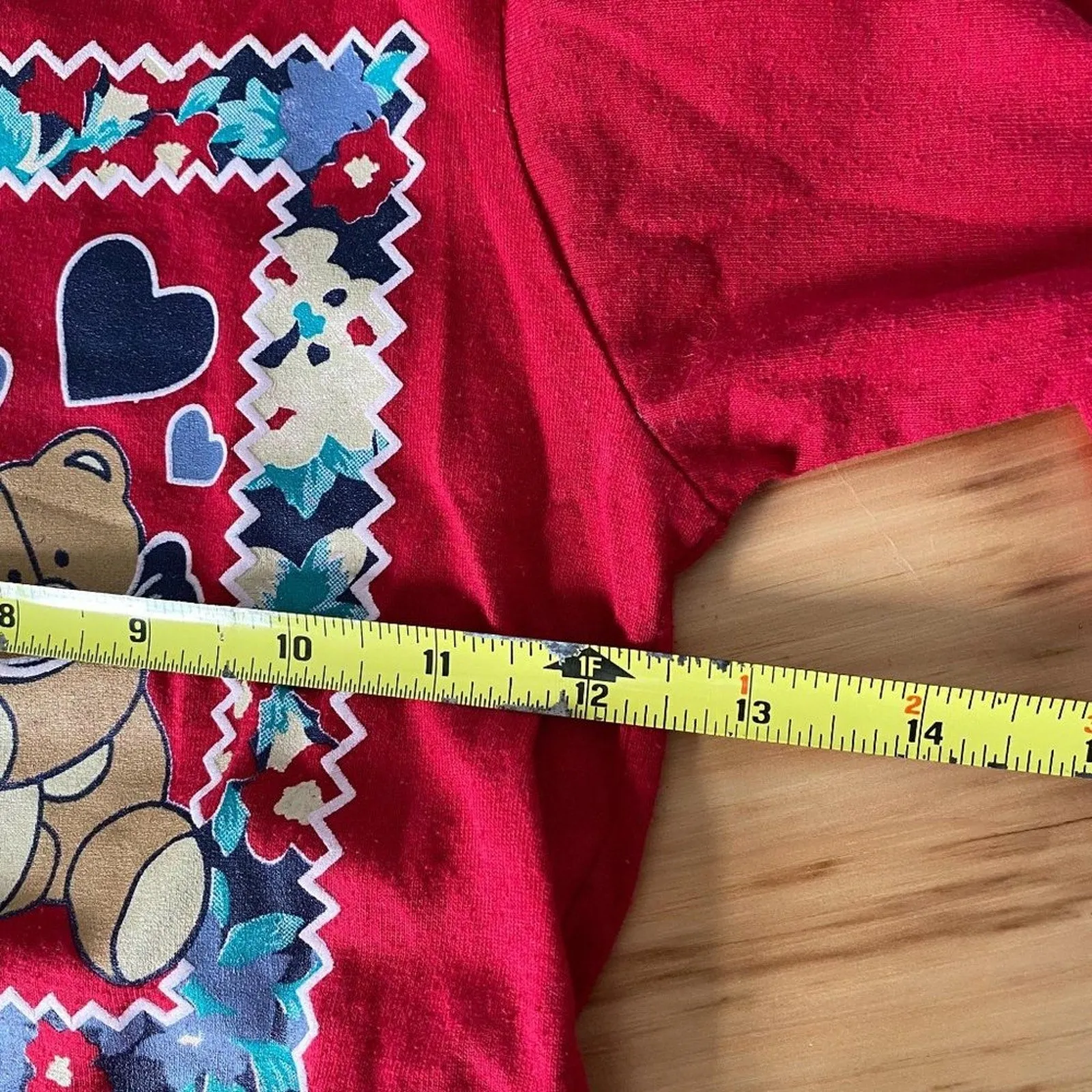 Vintage Susan Carol Red Teddy Bear Shirt 4T USA - eBay