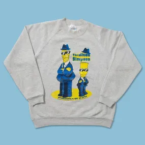 Vintage The Simpsons Sweater Size Small