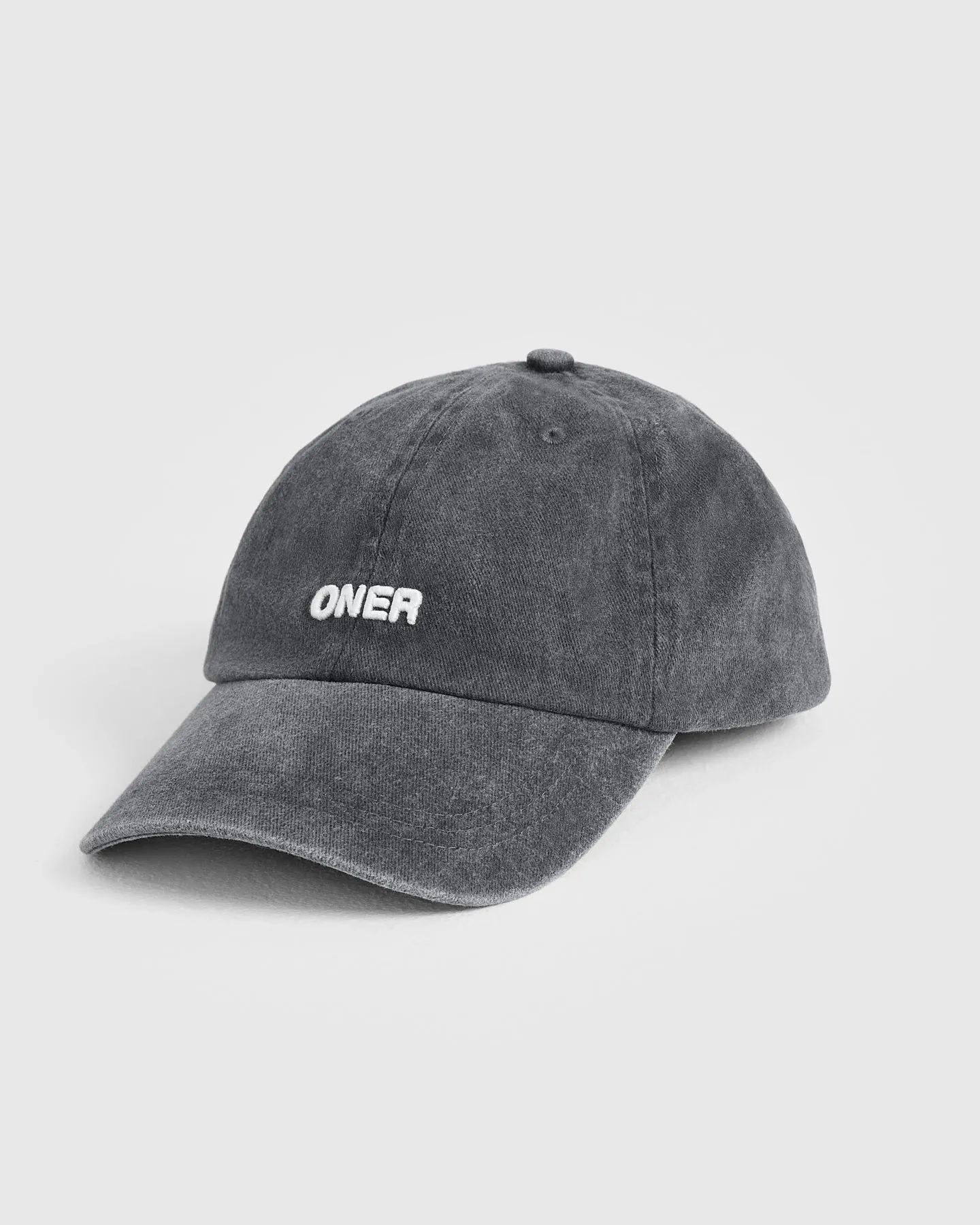 Vintage Wash Baseball Cap in Coal Gray