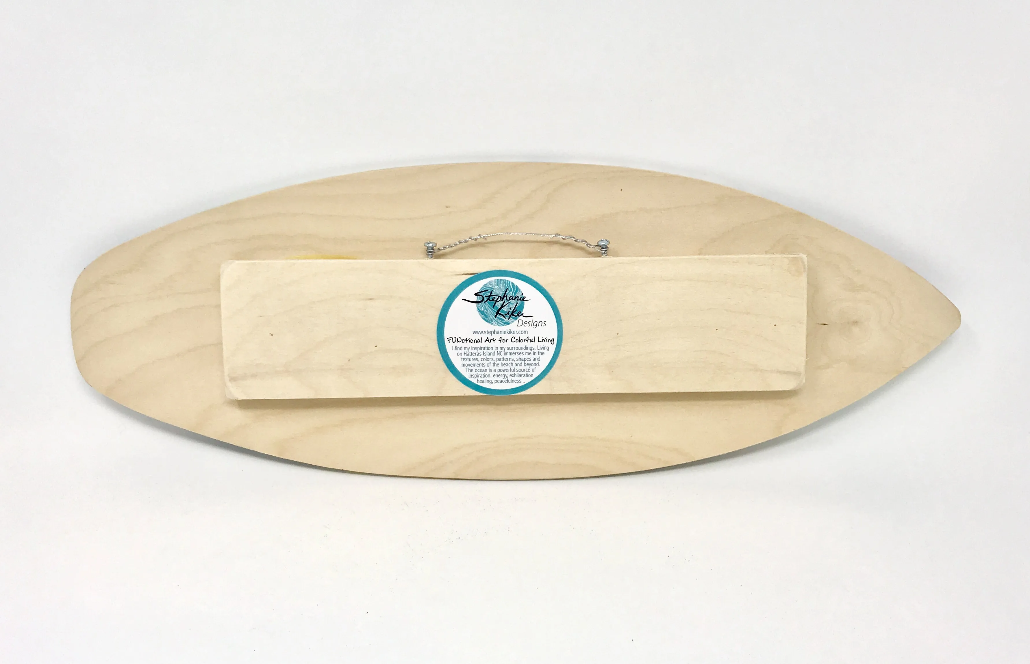 Whale Surfboard Wall Art