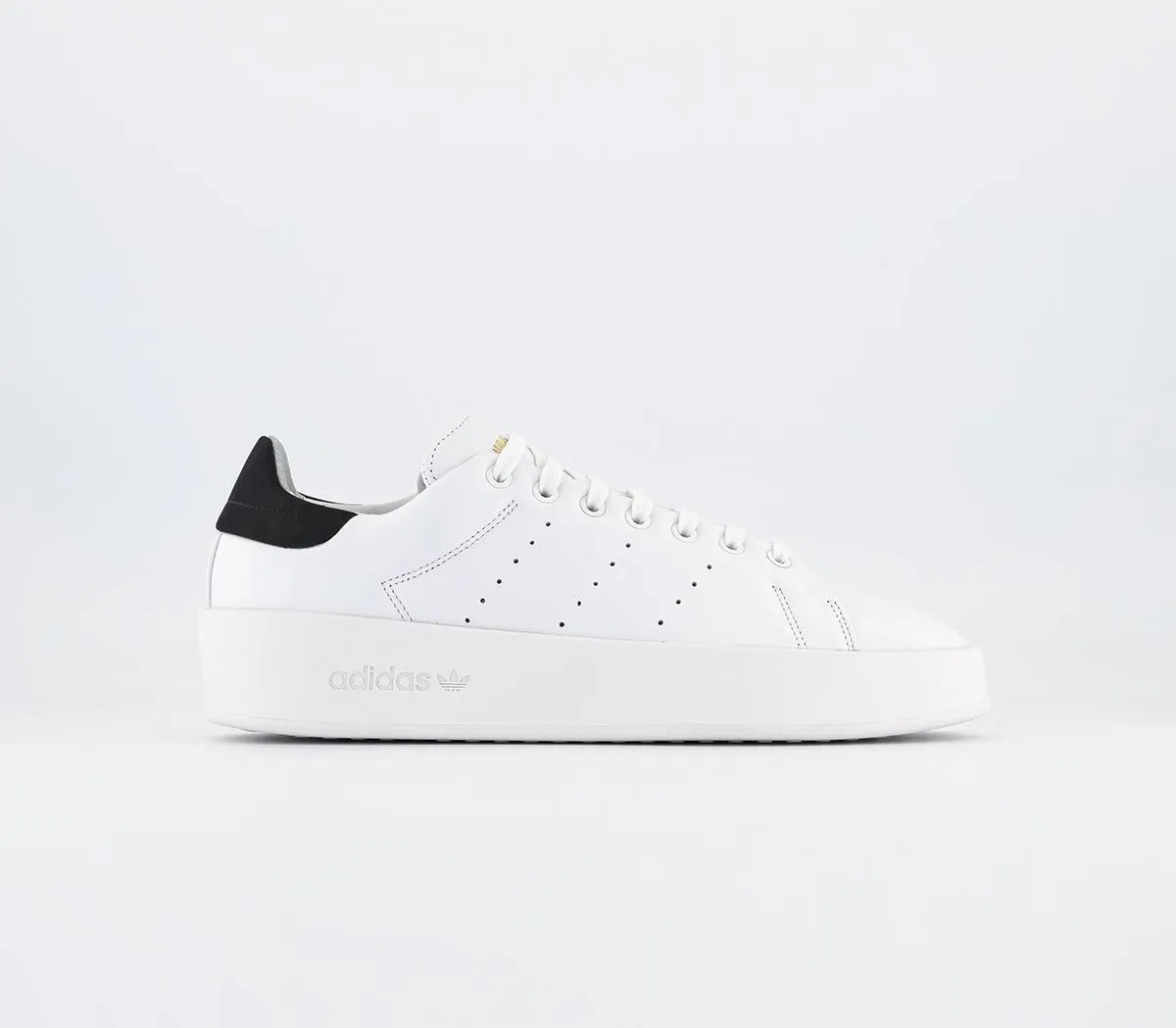 White Core Black Adidas Stan Smith Trainers