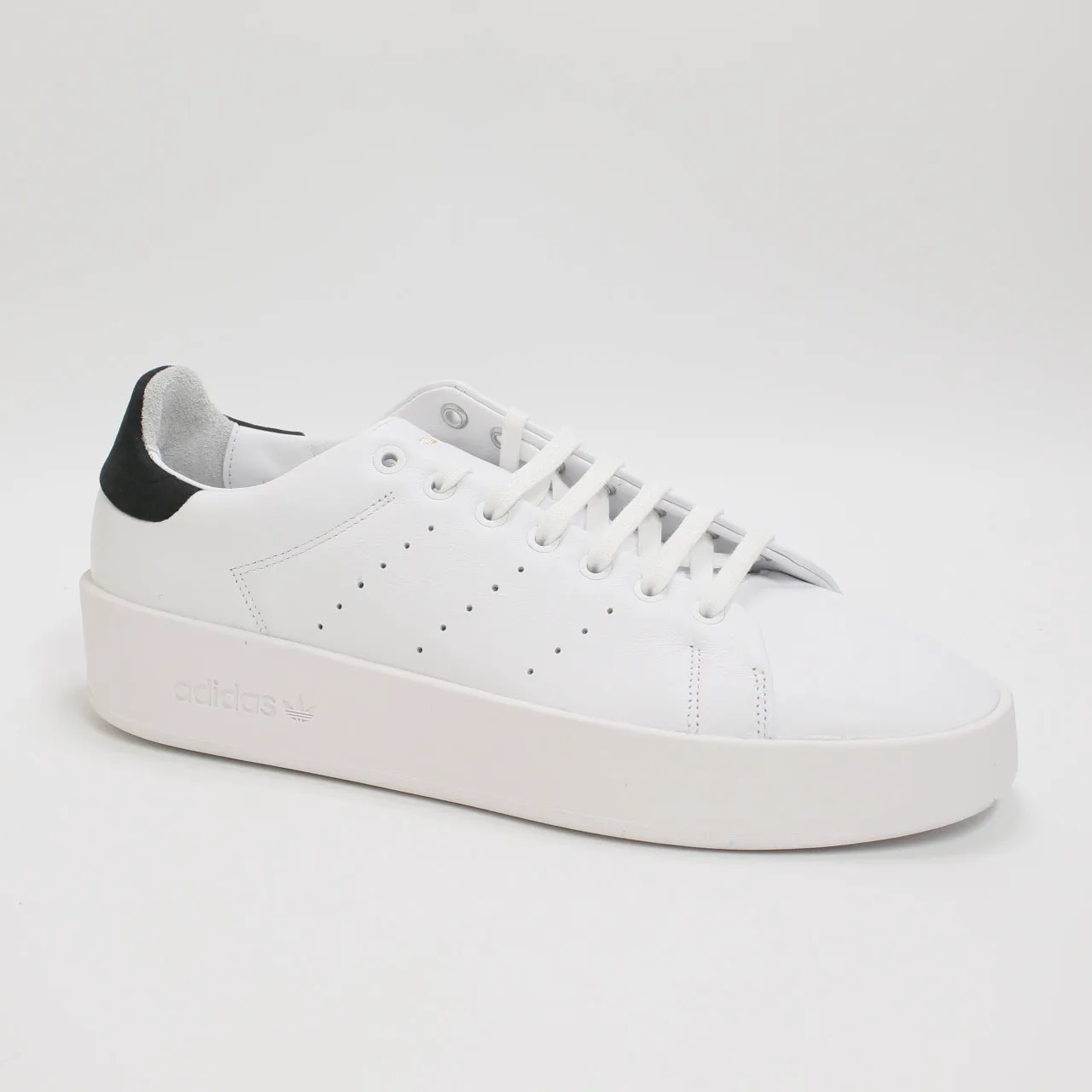 White Core Black Adidas Stan Smith Trainers