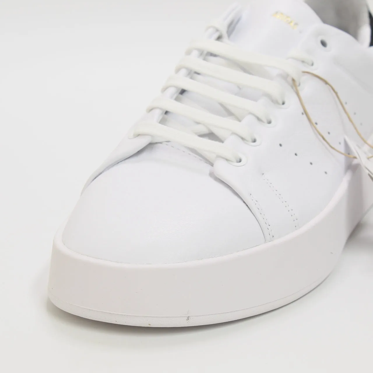 White Core Black Adidas Stan Smith Trainers