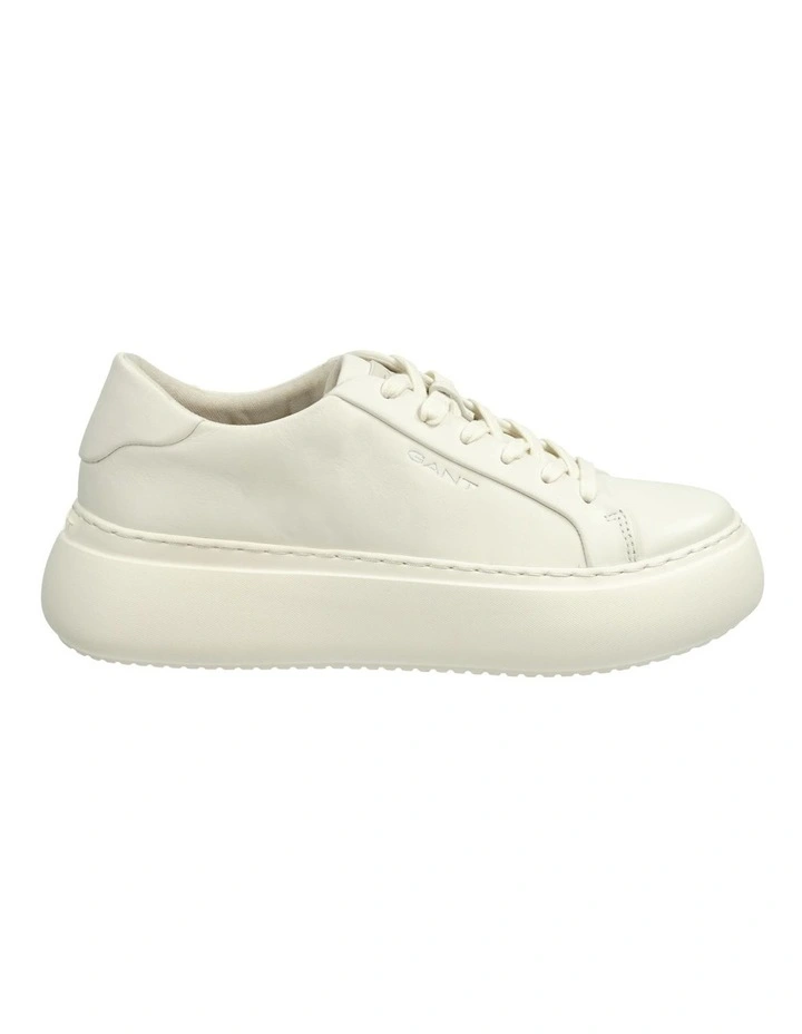 White Jennise Leather Sneaker