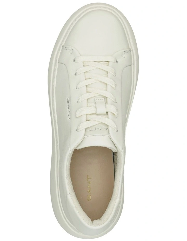 White Jennise Leather Sneaker