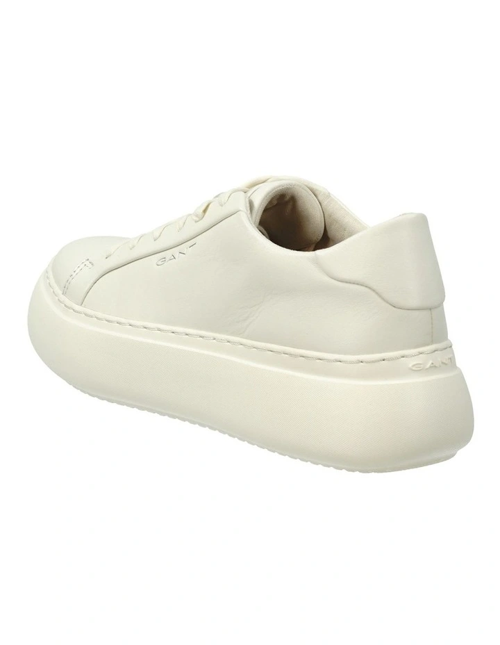 White Jennise Leather Sneaker