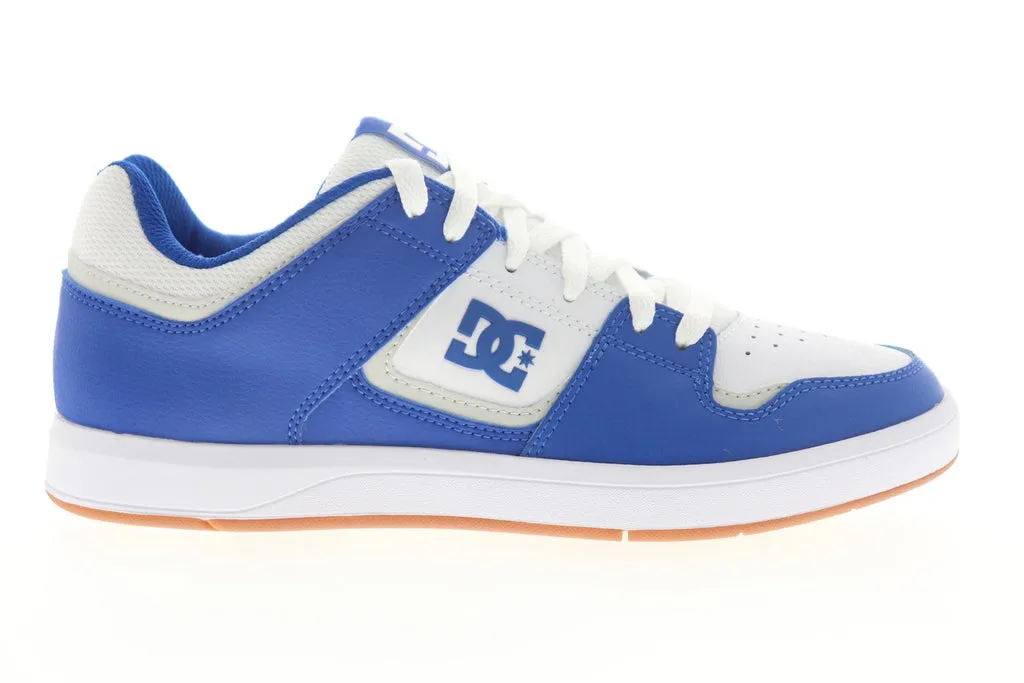 White Leather Skate Shoes DC Shoes Cure ADYS400040 for Men