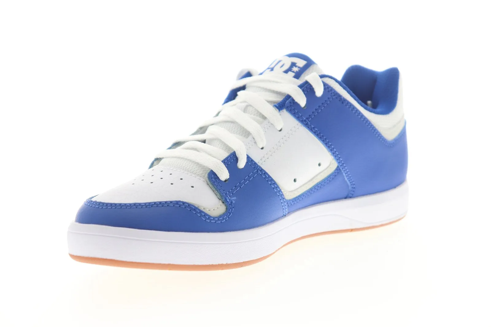 White Leather Skate Shoes DC Shoes Cure ADYS400040 for Men