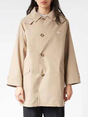 Women's Hooded Balmacaan Coat