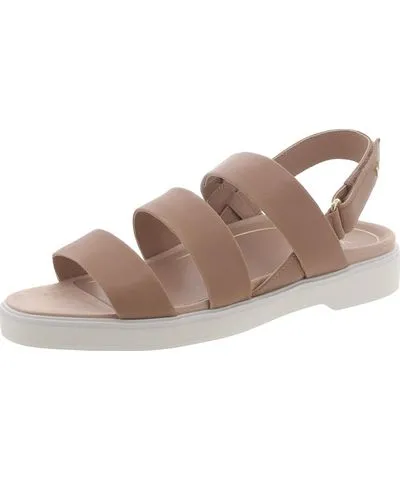 Womens Flat Leather Footbed Sandals - VIONIC Keomi