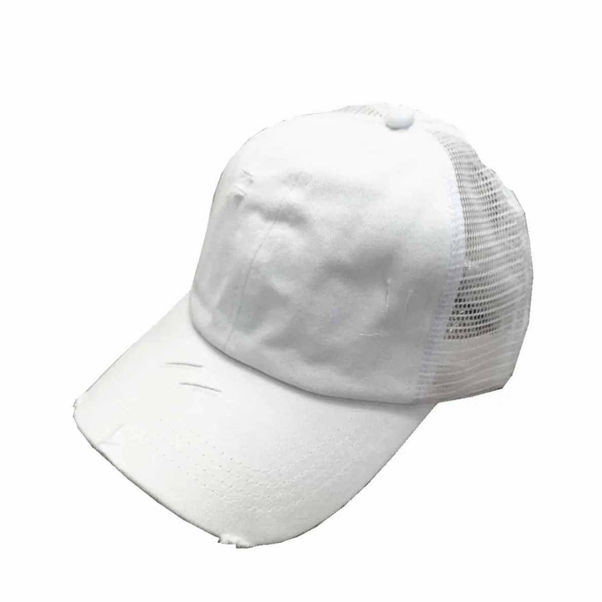 Women's Opening Leak Hole Net Braided Baseball Cap