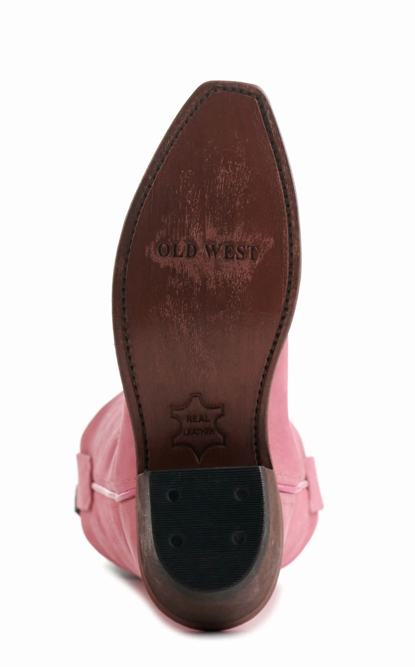 Youth Pink Snip Toe Cowboy Boots