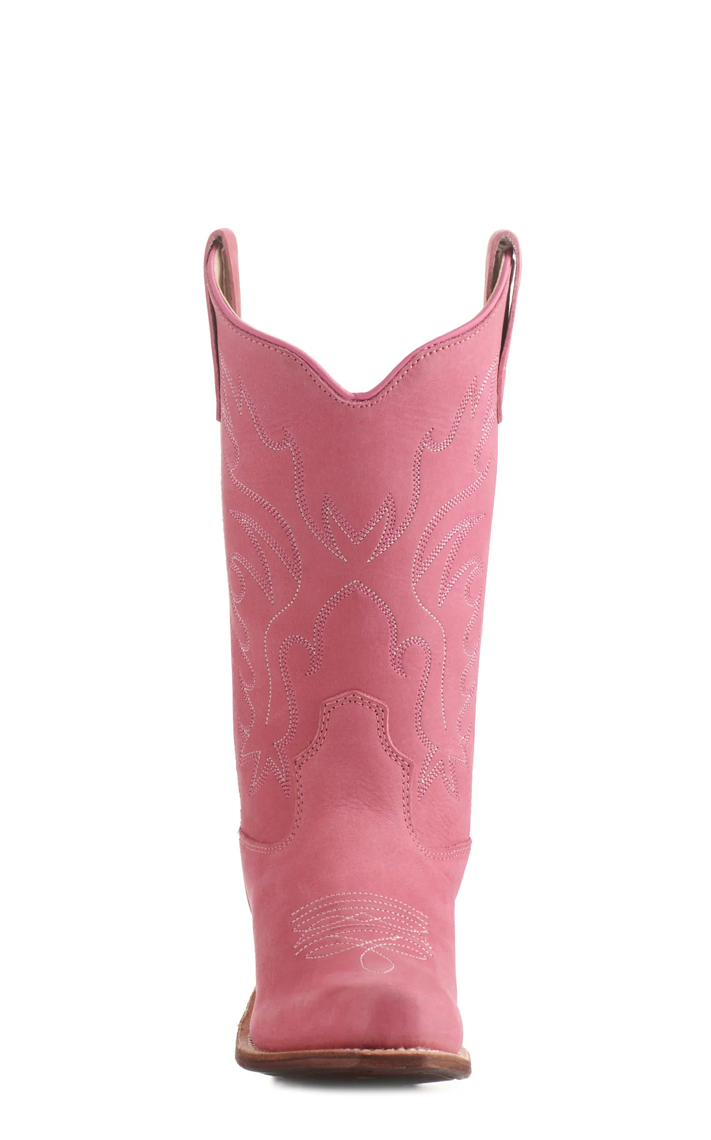 Youth Pink Snip Toe Cowboy Boots