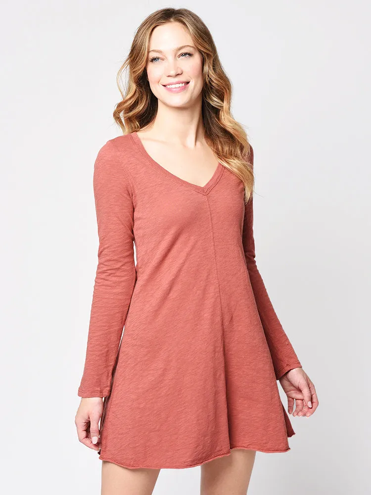 Z SUPPLY Cotton Slub Clarington Dress