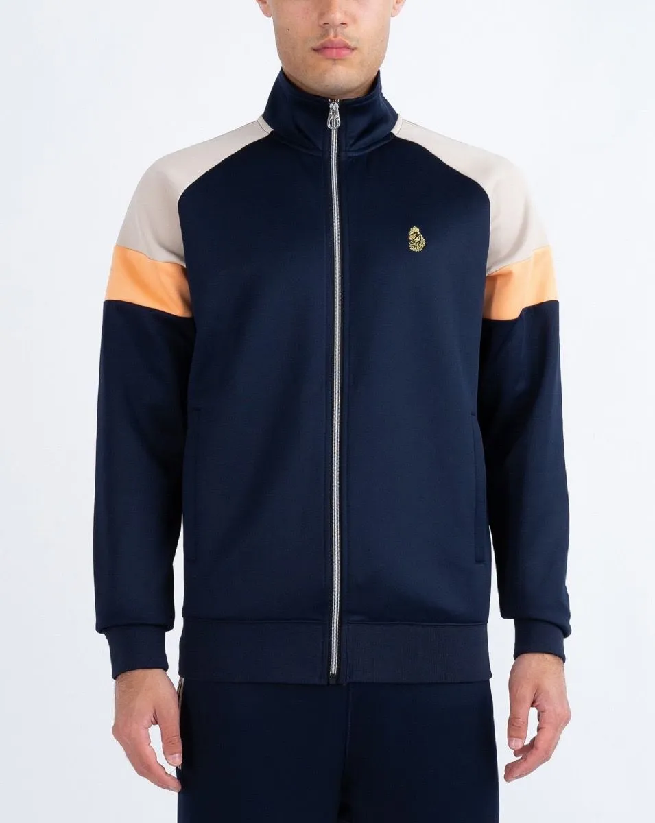 Zip Track Jacket Dark Navy